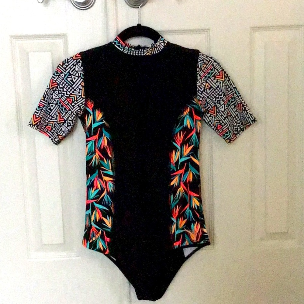 One Piece Swim Suit Medium